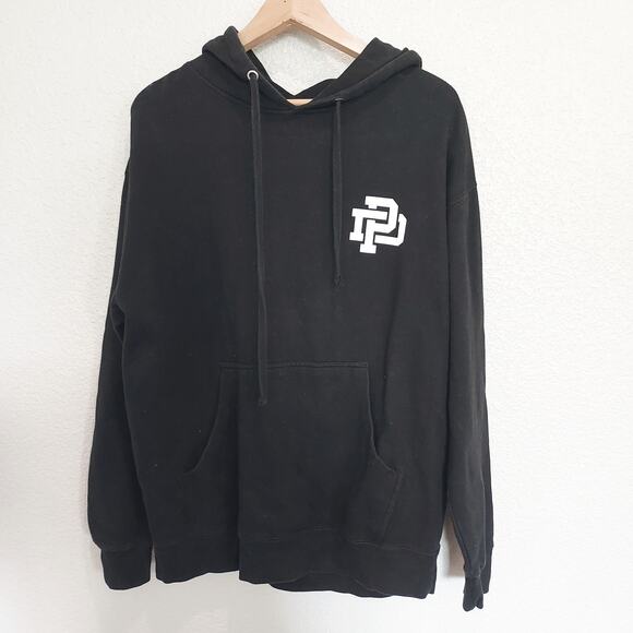 Popular Demand Black Pullover Hoodie Size L - Picture 1 of 7